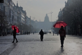 Život ve městě - Deštníky