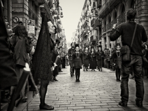 Kouzlíme černobíle - Velikonoce v Barceloně.