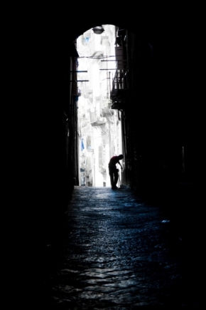 V ulicích - Neapol „vidět a zemřít“.