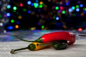 Jídlo chutné i krásné - Silvestrovské papričky