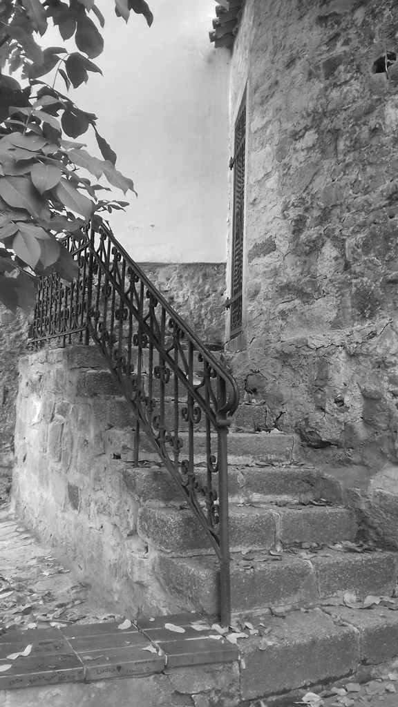 staré schodiště