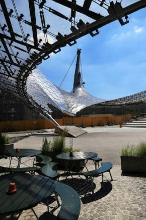 Fotogenická architektura - Olympijský stadion v Mnichově