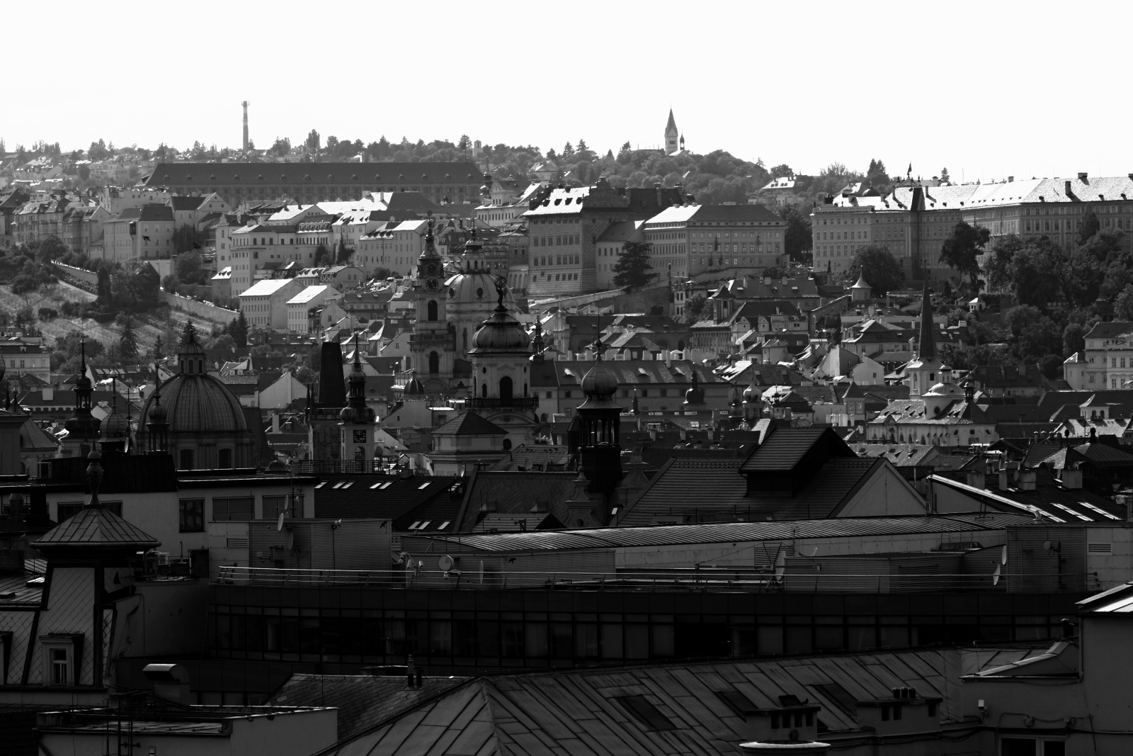 Pražské střechy a věže