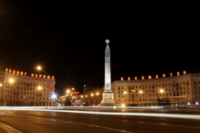 Fotograf roku na cestách 2018 - náměstí Vítězství v Minsku