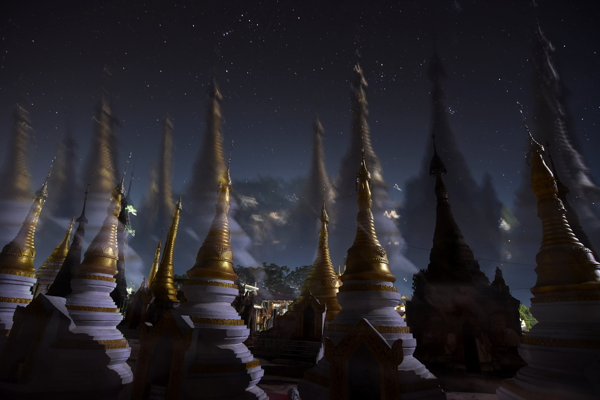 Les pagod, Myanmar