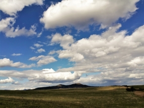 V přírodě - Oblaka a krajina II