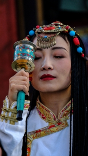 Tvář - Tibet, November 2018