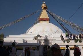 Církevní architektura - Stupa Boudhanath