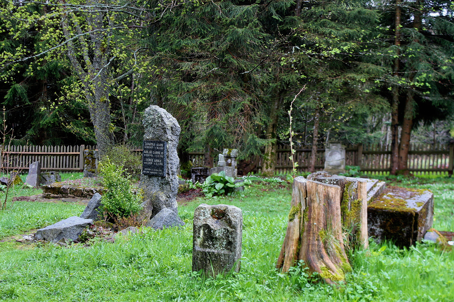 Hřbitov ve staré Hůrce