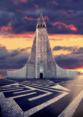 Církevní architektura - Fotograf roku - Top 20 - IV.kolo - Hallgrímskirkja, Reykjavík
