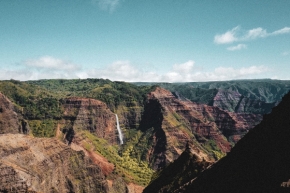 Nedotčená příroda - Havajský Grand Canyon pacifiku