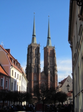 Církevní architektura - chrám sv.Jana křtitele Wroclav