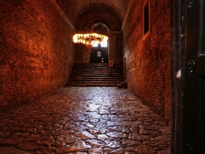 Církevní architektura - Římské schodiště, Hagia Sofia, Istanbul