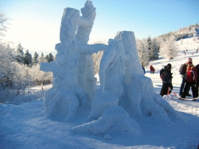 A zima je krásná - Ledové sochy