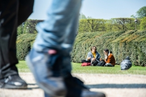 Městské okamžiky - Piknik před Louvrem