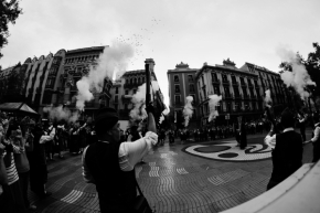Městské okamžiky - oslavy v Barceloně