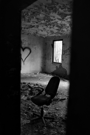 Černobílé snění - Židle