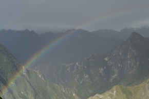 Nedotčená příroda - Dúha ponad Machu Picchu