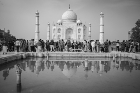 Tiché město a jeho architektura - Rej Taj Mahalu