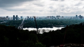 Tiché město a jeho architektura - Kyjev