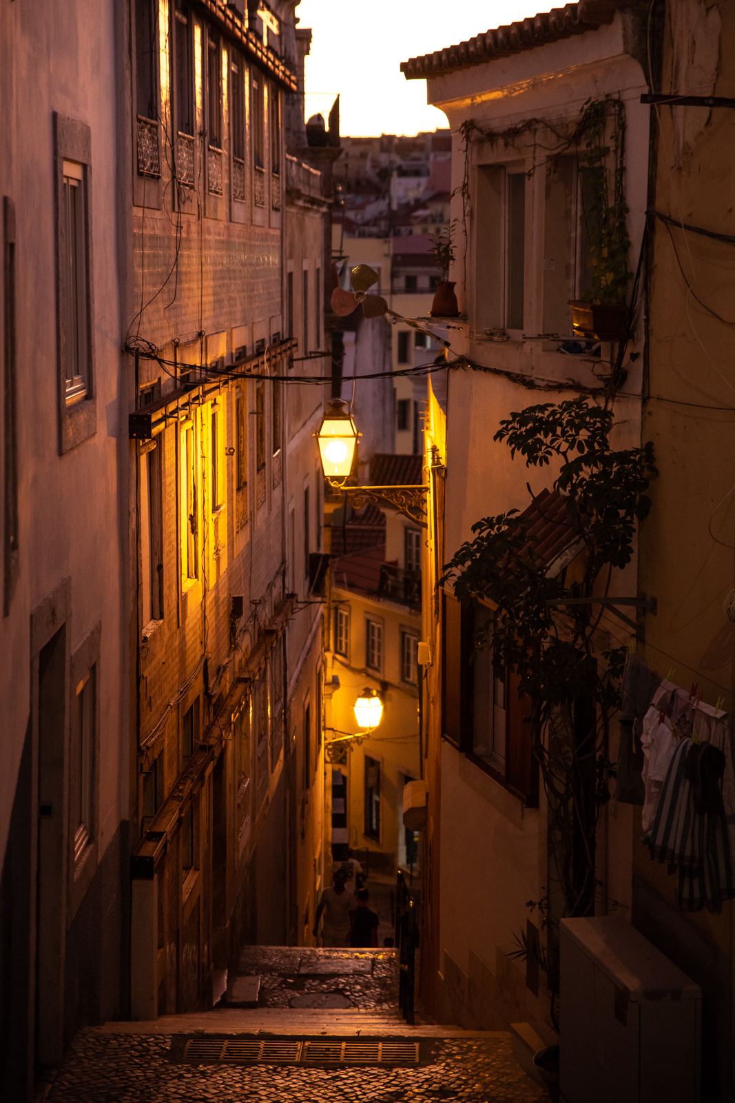 V lisabonských uličkách