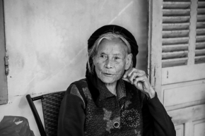 Černobílý portrét - Fotograf roku - Junior - V.kolo - Babička