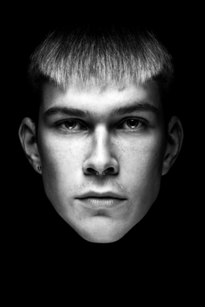 Černobílý portrét - Oliver