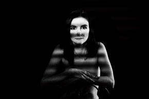 Černobílý portrét - Jiřina