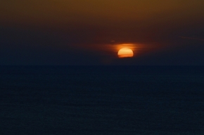 Jan Kliner - Západ slunce u moře
