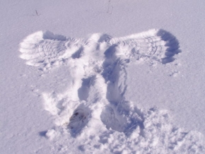 A zima je krásná - Sněhový anděl
