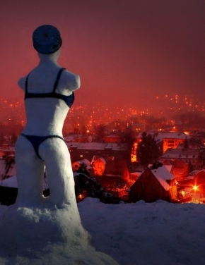 A zima je krásná - Fotograf roku - junior - Strážkyně údolí