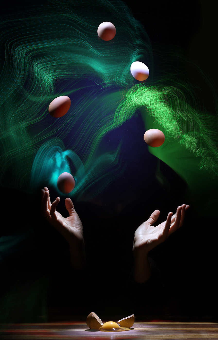 Žonglování s vajíčky 