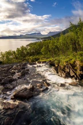 Řeky a potoky, moře a jezera - Lapland