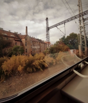 Pohled z okna - Fotograf roku - Junior  - I.kolo - z okna vlaku