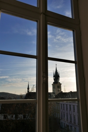 Pohled z okna - Pohled z galerie