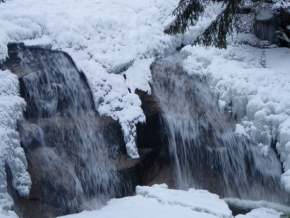 A zima je krásná - Mumlavské vodopády