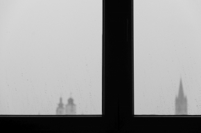 Pohled z okna - Tri veže