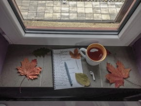 Pohled z okna - Podzimní pohoda