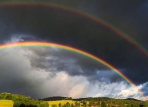 Dva - Double rainbows - po daždi