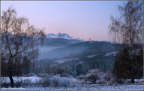 A zima je krásná - Pohled na Tatry