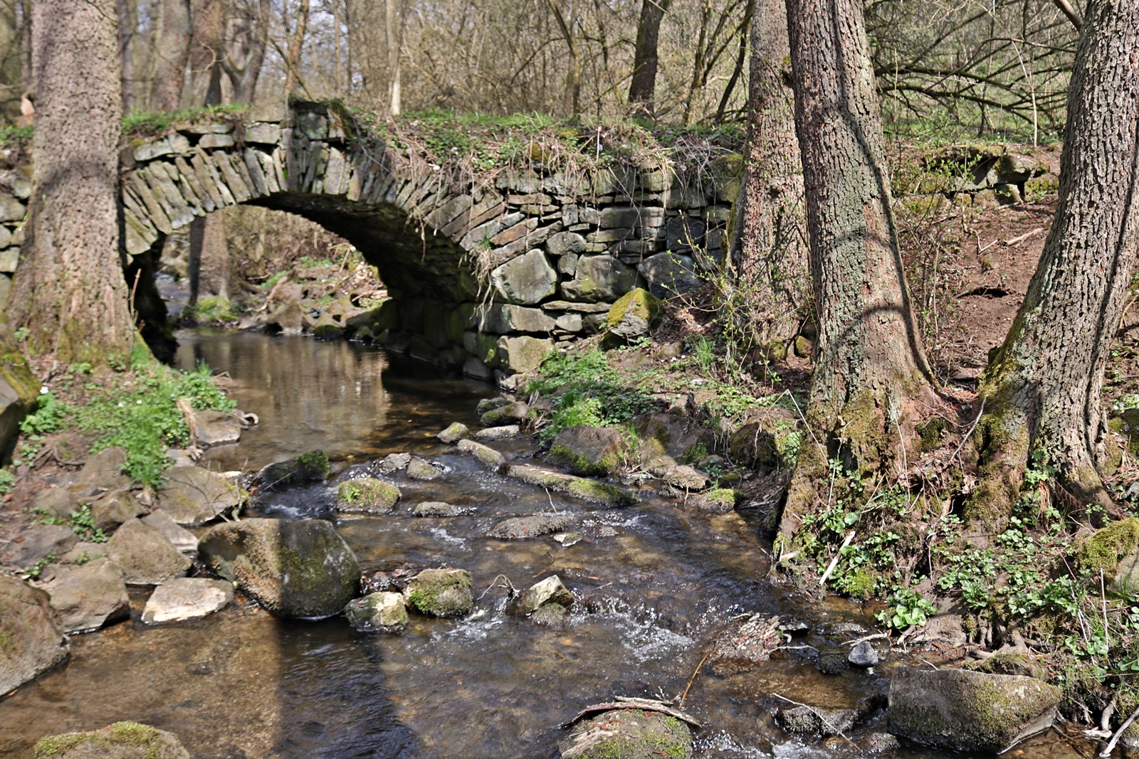 kamenný mostík