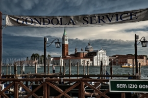Krajinný detail - Benátky před bouří