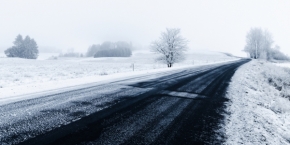 Krajina - Zimní cesta