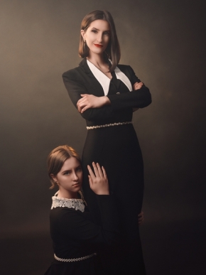 Portrét - Máma a dcera