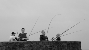 Černobílá - Na rybách