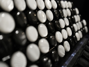Černobílá - knoflíkový akordeon