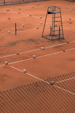 Zátiší - Na tenisovém kurtu