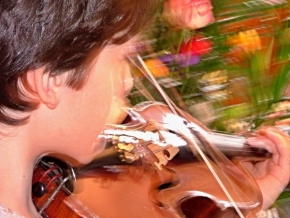 Pohyb (sport) - Vášnivá houslistka