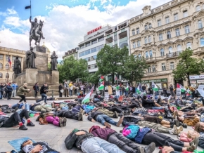 Street - Palestinci v Praze