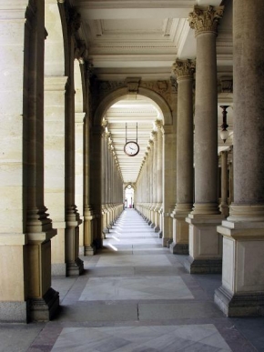 Zapomenutá krása staveb - Mlýnská kolonáda-Karlovy Vary